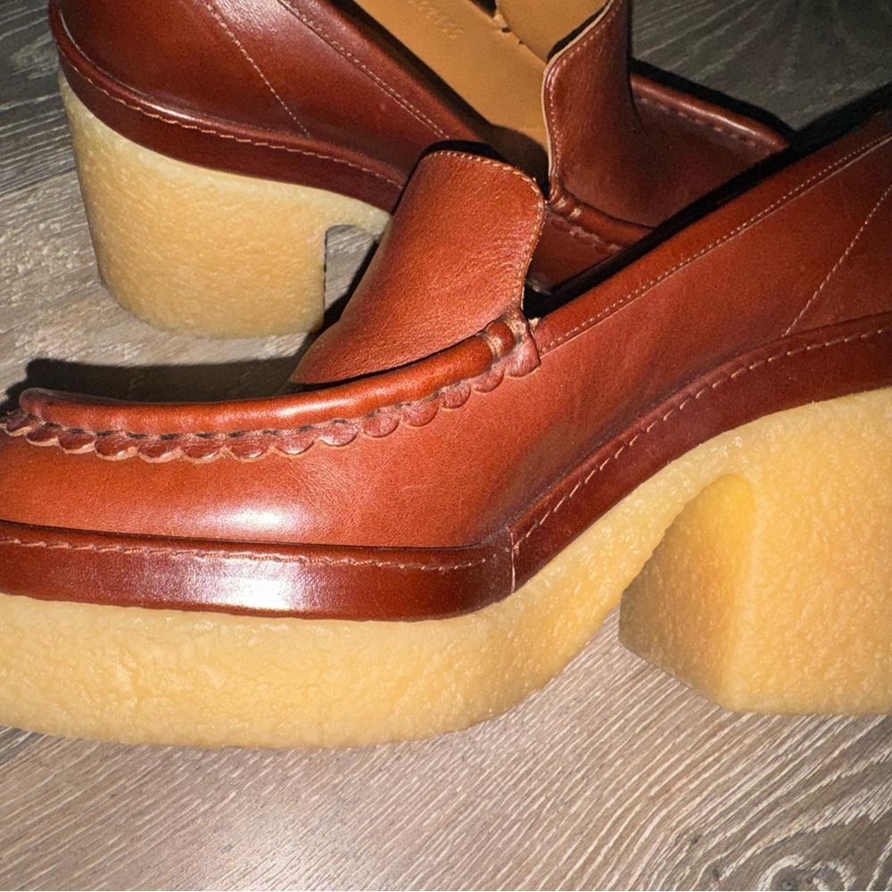 Chloe Jaime Heel Lofers size 40 - Picture 9 of 9
